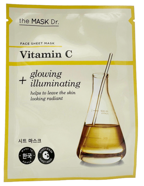 maschera viso coreana tessuto The MASK Dr. VITAMIN C Glowing + Illuminating