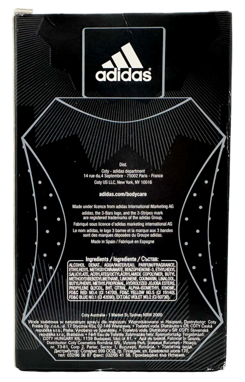 profumo uomo Eau de Toilette Adidas EXTREME POWER Special Edition natural spray 100 ml