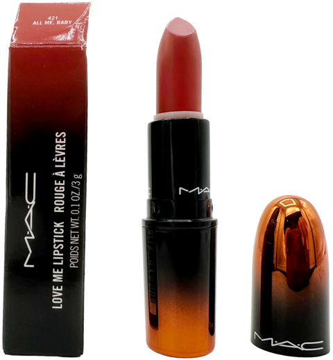 rossetto Mac Cosmetics Love Me Lipstick 421 ALL ME BABY