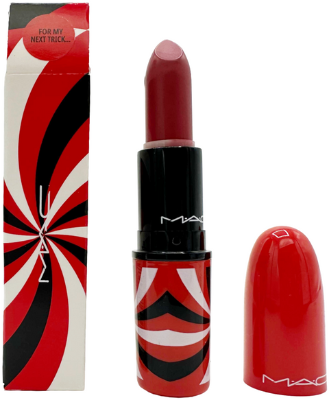 rossetto Mac Cosmetics Matte Lipstick Hypnotizing Holiday FOR MY NEXT TRICK