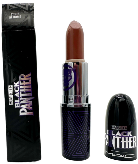 rossetto Mac Cosmetics Amplified Creme Lipstick Marvel Studios Black Panther Wakanda Forever STORY OF HOME