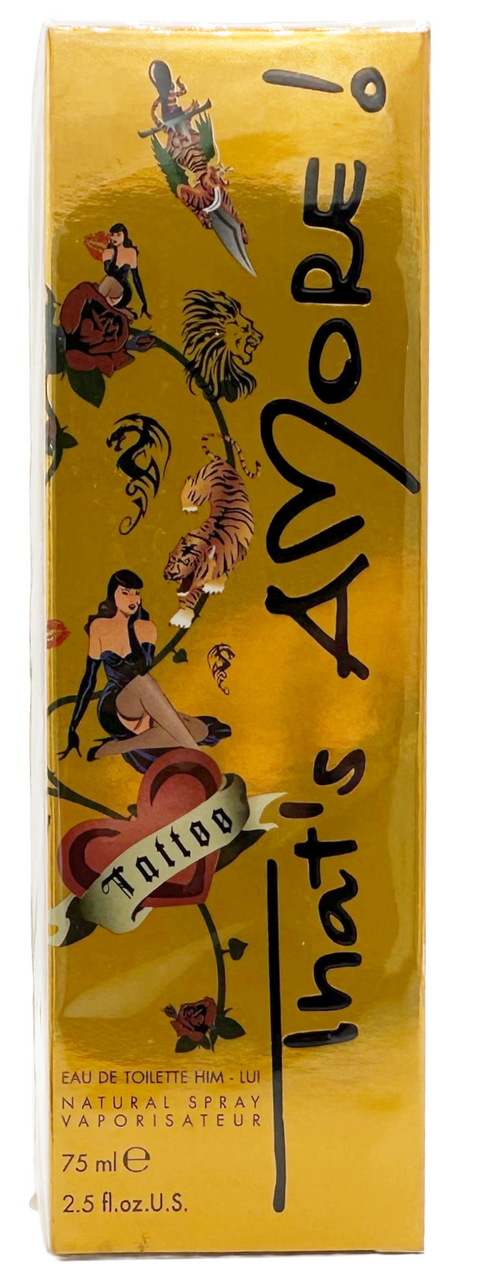 Gai Mattiolo Summer Mat Set Lui That’s Amore! Tattoo profumo Eau de Toilette 75 ml + stuoia mare