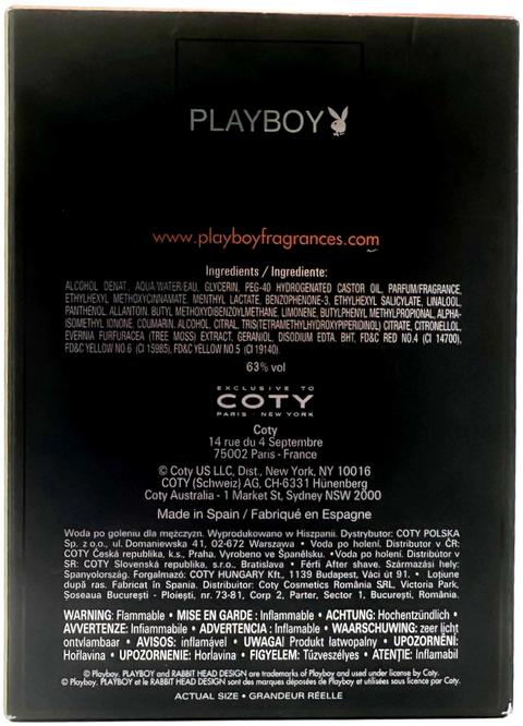 after shave splash Playboy MIAMI 100 ml