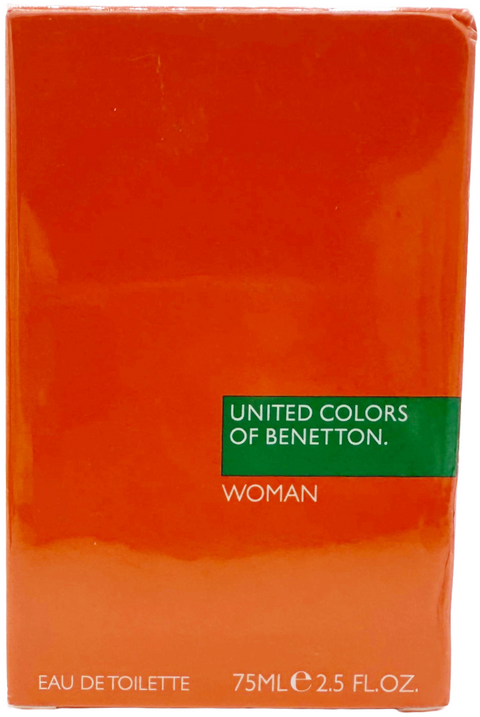 profumo donna Eau de Toilette United Colors Of Benetton Woman natural spray 75 ml