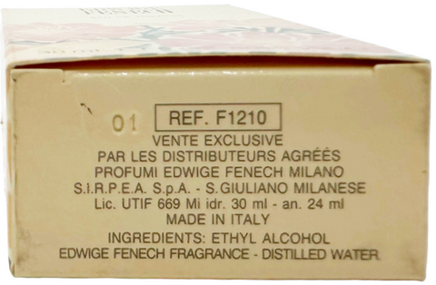 profumo donna Eau de Toilette Edwige Fenech Ref. F1210 splash 30 ml