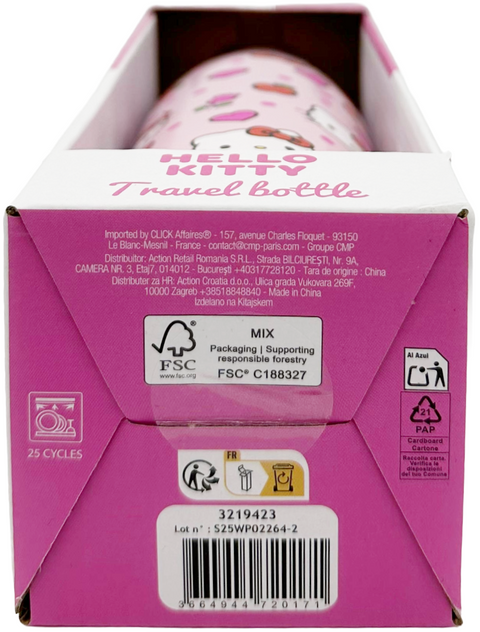 borraccia termica Sanrio Hello Kitty Travel Bottle PINK 50 cl