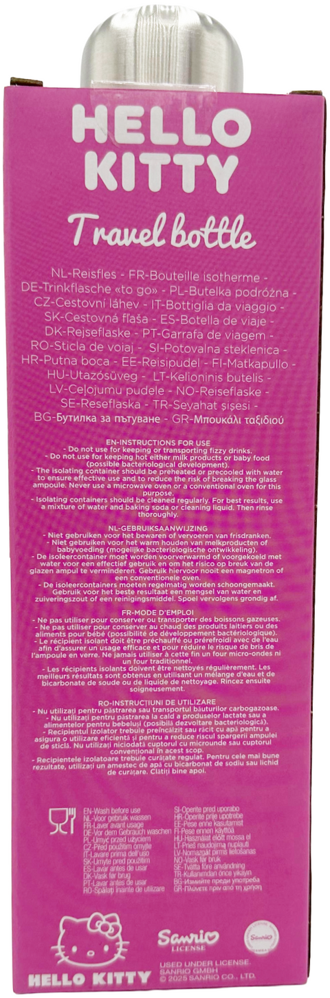 borraccia termica Sanrio Hello Kitty Travel Bottle PINK 50 cl
