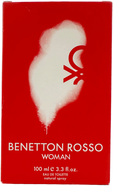 profumo donna Eau de Toilette United Colors Of Benetton Rosso Woman natural spray 100 ml