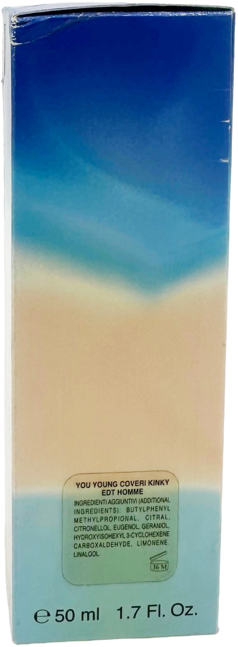 profumo uomo Eau de Toilette Enrico Coveri You Young Coveri Kinky natural spray 50 ml