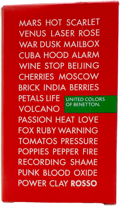 profumo donna Eau de Toilette United Colors Of Benetton ROSSO WOMAN natural spray 30 ml