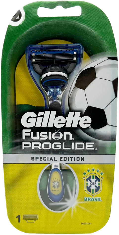 rasoio Gillette Fusion Proglide Special Edition Mondiali Brasil