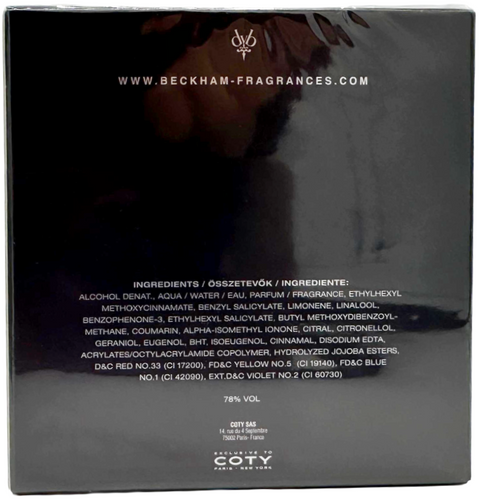 profumo Eau de Toilette David Beckham SIGNATURE Men natural spray 75 ml