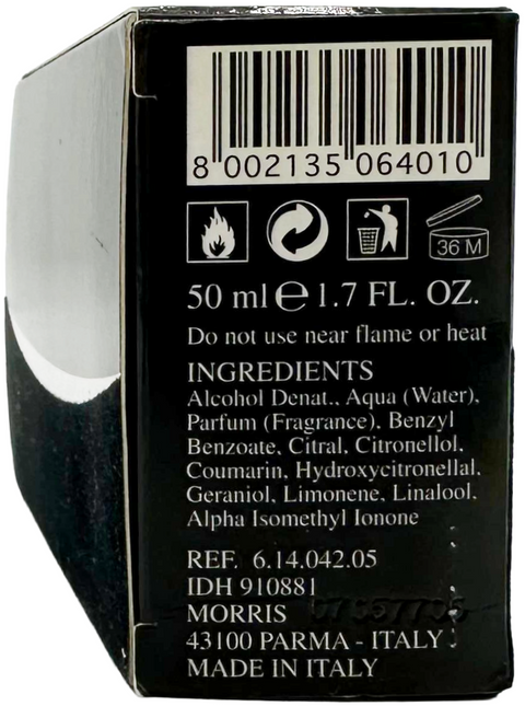 profumo uomo Eau de Toilette La Perla Morris GRIGIO PERLA HEDO vaporisateur 50 ml