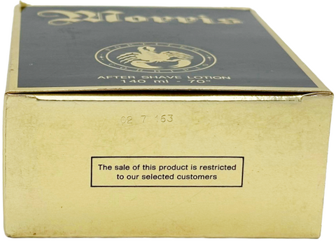 after shave lotion Morris Ref. 943 70° pre-barcode splash 140 ml