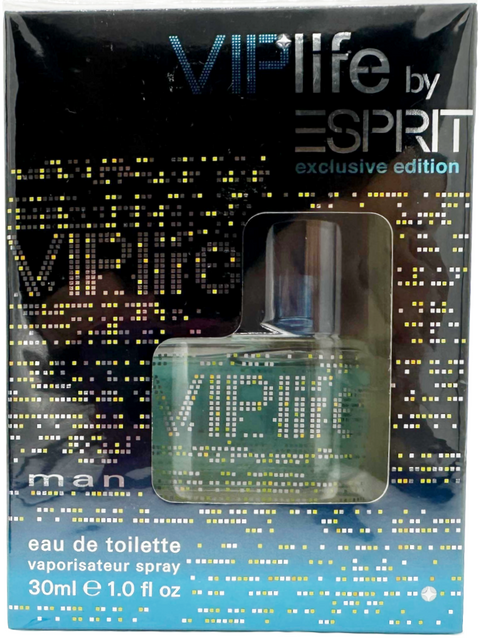 profumo uomo Eau de Toilette VIP LIFE by Esprit EXCLUSIVE EDITION Man spray 30 ml