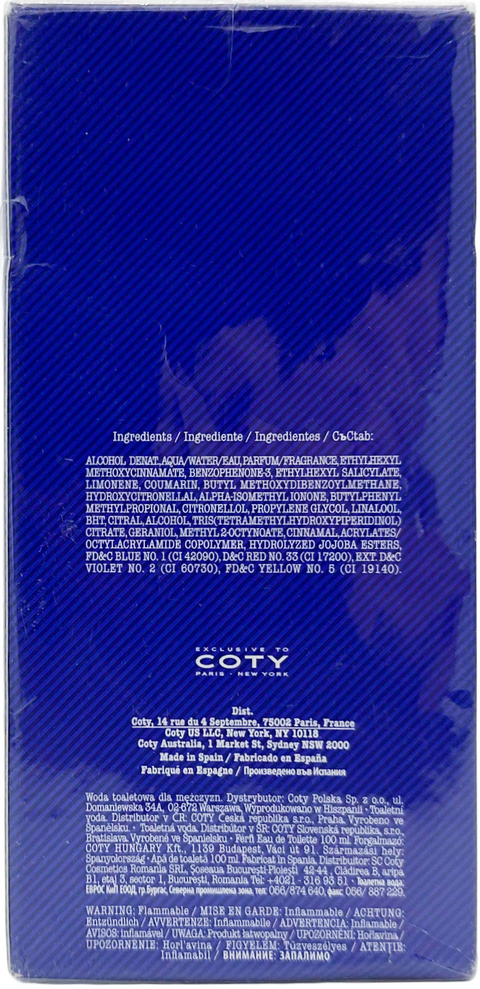 profumo uomo Eau de Toilette Enrique Iglesias ADRENALINE NIGHT natural spray 100 ml