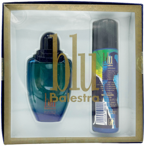 set uomo BLUE STORY Renato Balestra BLU Eau de Toilette 100 ml + Parfum & Deodorant 100 ml