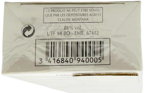 profumo donna Eau de Toilette Montana SUGGESTION EAU D'ARGENT Pure and Fresh spray 50 ml