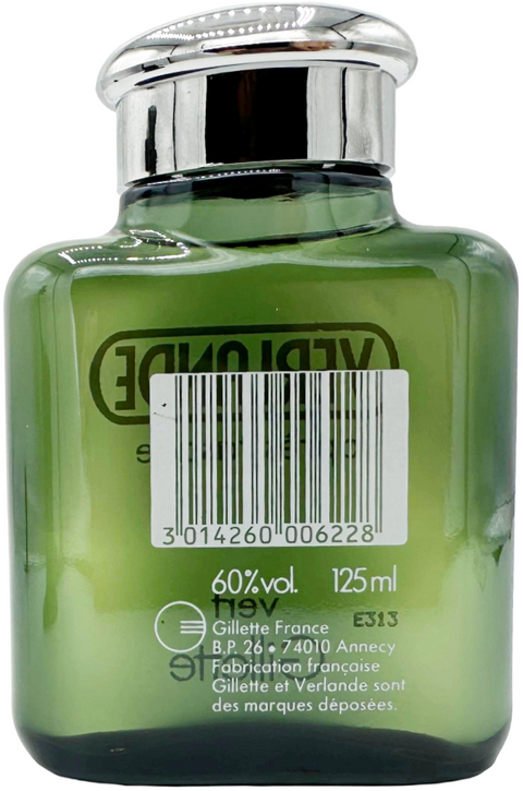 after shave Gillette VERLANDE VERT Après Rasage splash 125 ml
