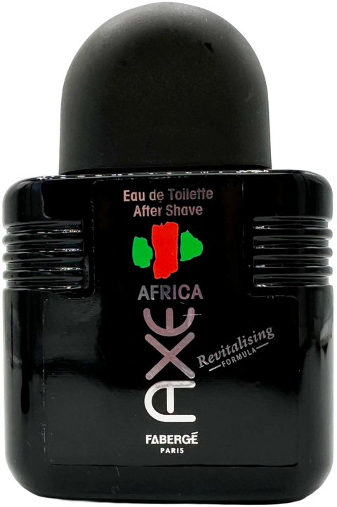 profumo uomo Eau de Toilette / After Shave Fabergé Paris Axe AFRICA Revitalising Formula splash 100 ml