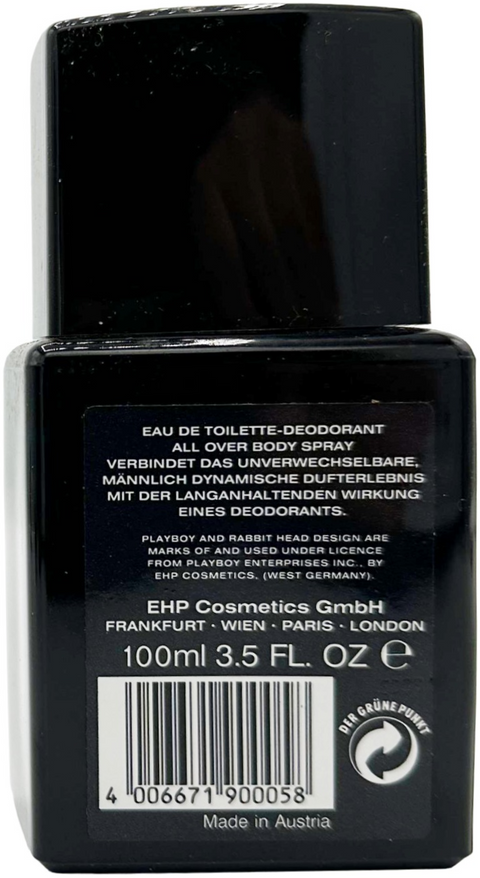 set 3 Eau de Toilette Deodorant Playboy EHP Cosmetics GmbH natural body spray 100 ml
