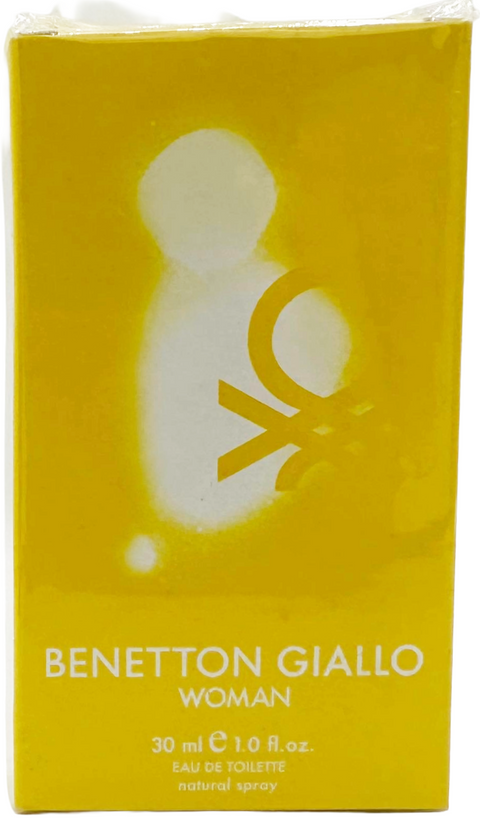 profumo donna Eau de Toilette United Colors Of Benetton GIALLO WOMAN natural spray 30 ml