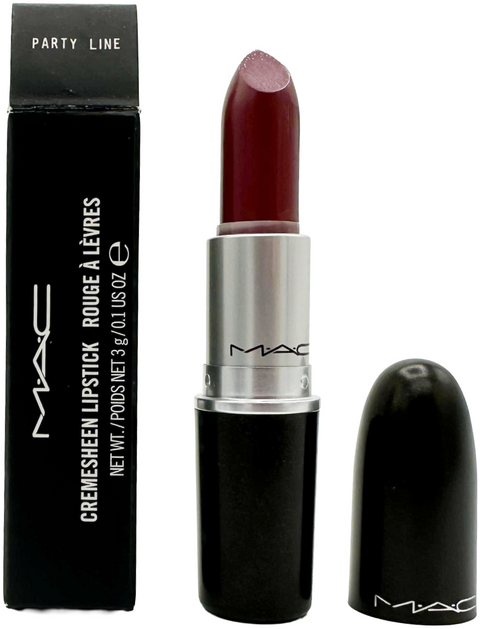 rossetto Mac Cosmetics Cremesheen Lipstick PARTY LINE
