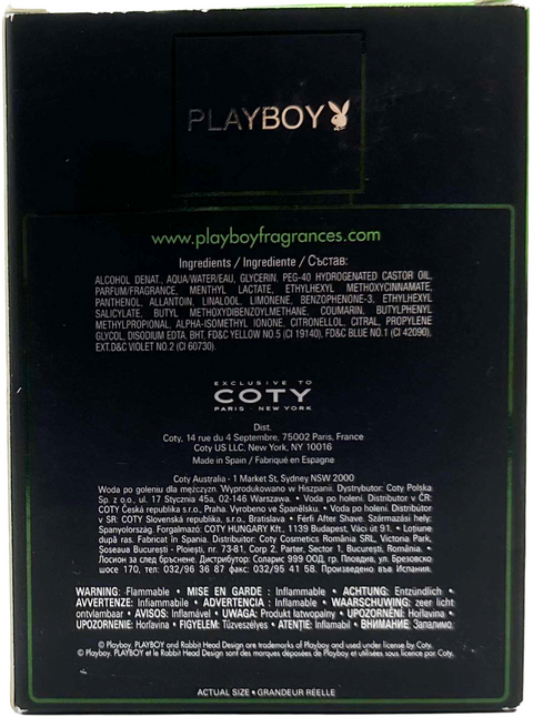 after shave splash Playboy BERLIN 100 ml