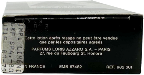 after shave lotion Azzaro Pour Homme Ref. 982301 splash 75 ml