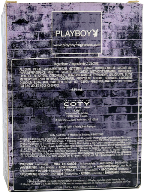 after shave splash Playboy NEW YORK 100 ml