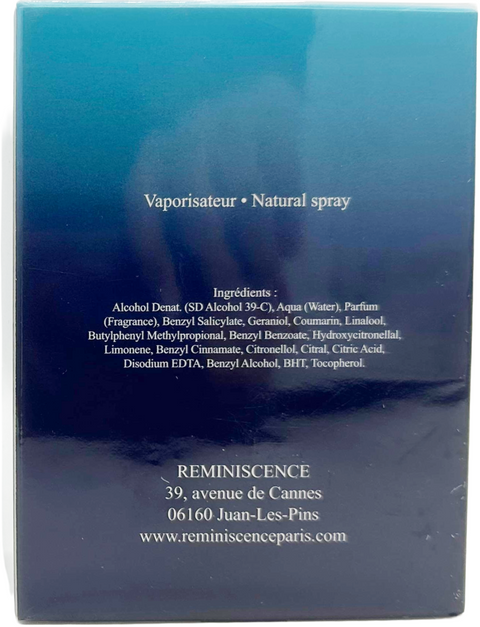 profumo unisex Eau de Parfum Reminiscence Paris Rem natural spray 100 ml