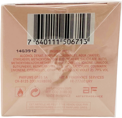 profumo donna Eau de Parfum Grès LUMIERE ROSE spray 100 ml