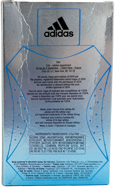profumo uomo Eau de Toilette Adidas Uefa Champions League ARENA EDITION natural spray 100 ml