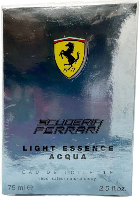 profumo unisex Eau de Toilette Morris Scuderia Ferrari LIGHT ESSENCE natural spray 75 ml