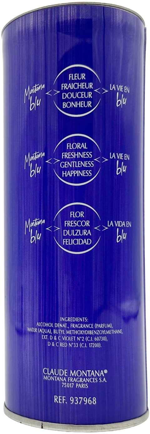 profumo donna Eau de Toilette Montana BLU natural spray 50 ml