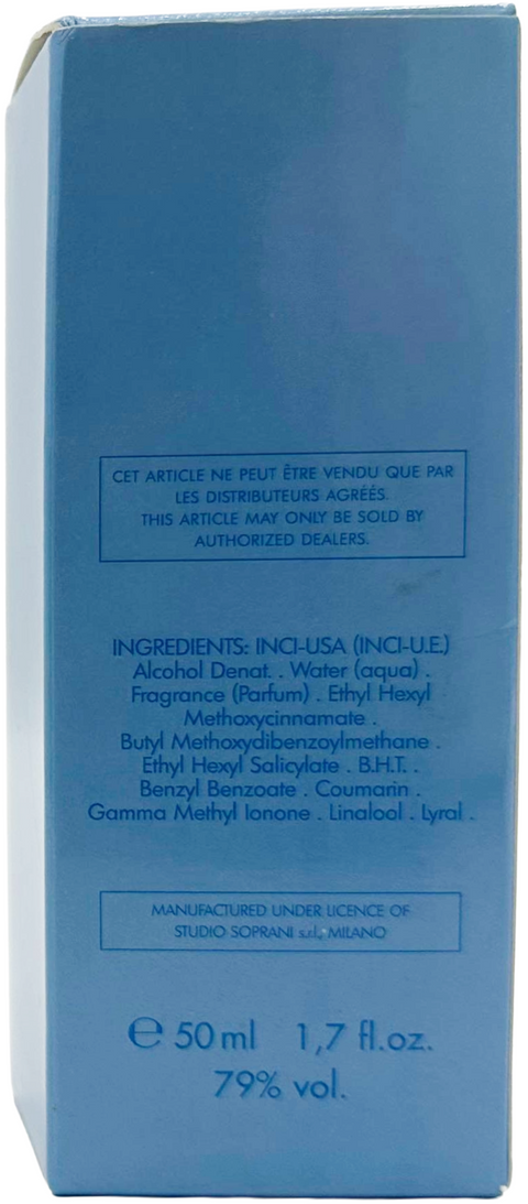 profumo uomo Eau de Toilette Luciano Soprani SOLO SOPRANI MUSK vapo 50 ml