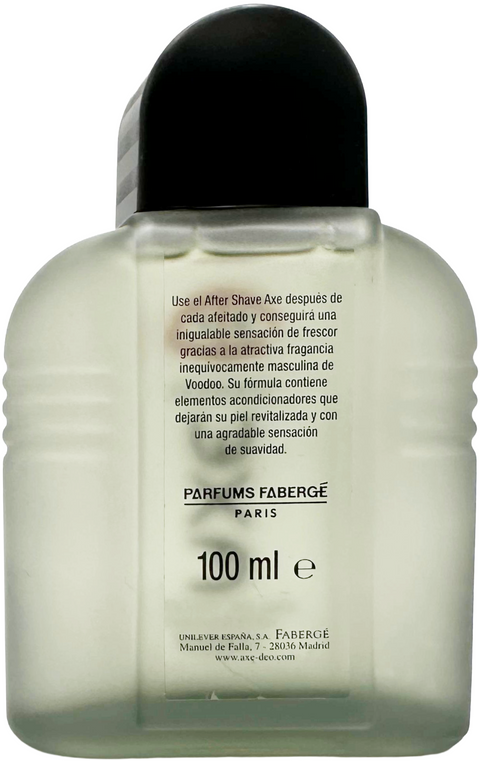 profumo uomo Eau de Toilette / After shave Fabergé Paris Axe VOODOO splash 100 ml