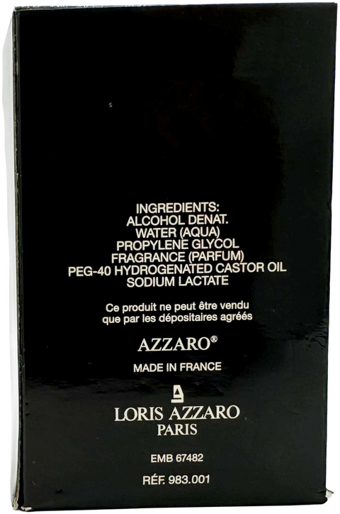 after shave lotion Azzaro Pour Homme Ref. 983.001 splash 50 ml