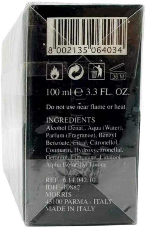 profumo uomo Eau de Toilette La Perla Morris GRIGIO PERLA HEDO vaporisateur 100 ml