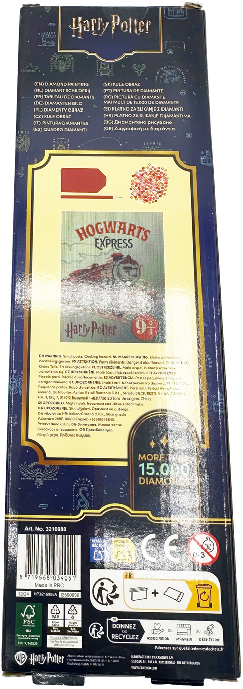 diamond painting Harry Potter HOGWARTS EXPRESS 30x40 cm
