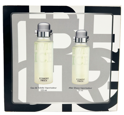 Chains Set Iceberg Twice Eau de Toilette pour Homme 125 ml + After Shave 75 ml Natural Spray vaporisateur
