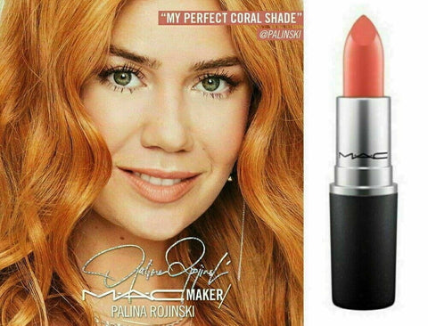 rossetto Mac Cosmetics Satin Lipstick Palina Rojinski @PALINSKI