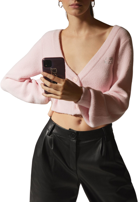 cardigan corto Bershka x Sanrio Hello Kitty 6742/686/144 tg. M