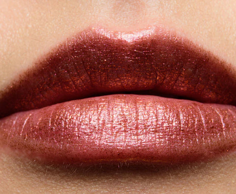 rossetto Mac Cosmetics Frost Lipstick Snowball Collection SHIMMER & SPICE