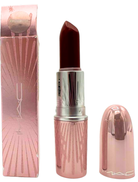 rossetto Mac Cosmetics Lustre Lipstick Frosted Firework #SNOWFILTER