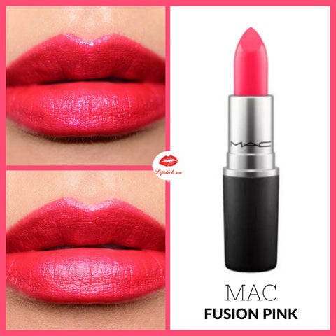 rossetto Mac Cosmetics Amplified Creme Lipstick 111 FUSION PINK