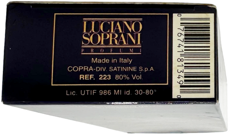 profumo uomo Eau de Toilette Luciano Soprani ACTIVE Ref. 223 pour Homme vapo 30 ml