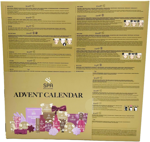 calendario dell'avvento Maxbrands SPA EXCLUSIVES Advent Calendar - 24 Surprise for Bath & Body