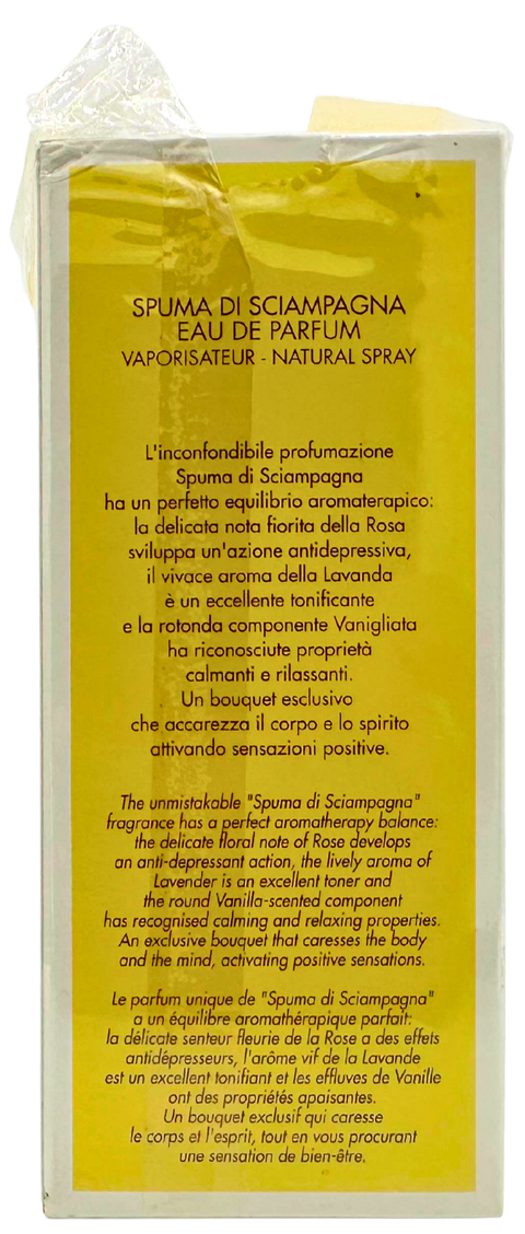 profumo unisex Eau de Parfum Italsilva Spuma di Sciampagna vaporisateur Natural Spray 100 ml
