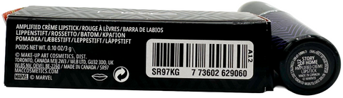 rossetto Mac Cosmetics Amplified Creme Lipstick Marvel Studios Black Panther Wakanda Forever STORY OF HOME